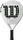 Wilson Optix V1 Padel-Tennisschläger weiß (WR181711U)