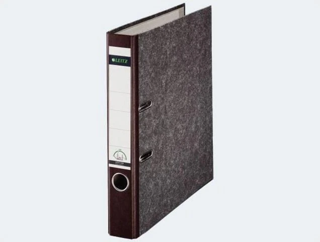 Leitz Qualitäts Ordner 2-Ring 180° CO2 neutral, 50mm, A4, braun