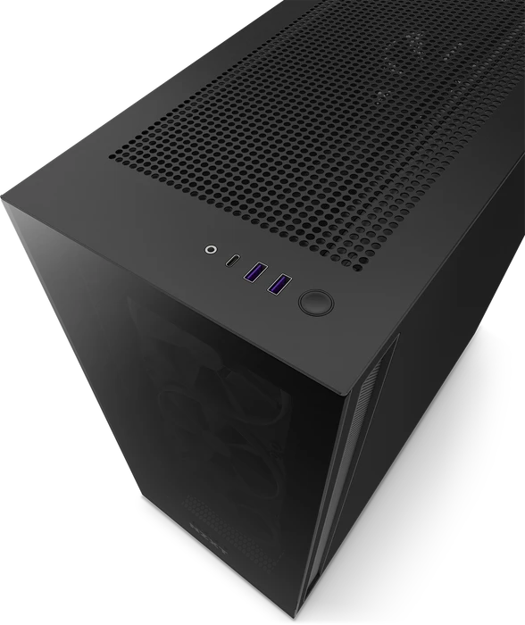 NZXT H7 Elite Black, schwarz, Glasfenster