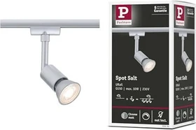 Paulmann URail Salt Schienensystem Spot GU10 chrom matt, 1 Stück