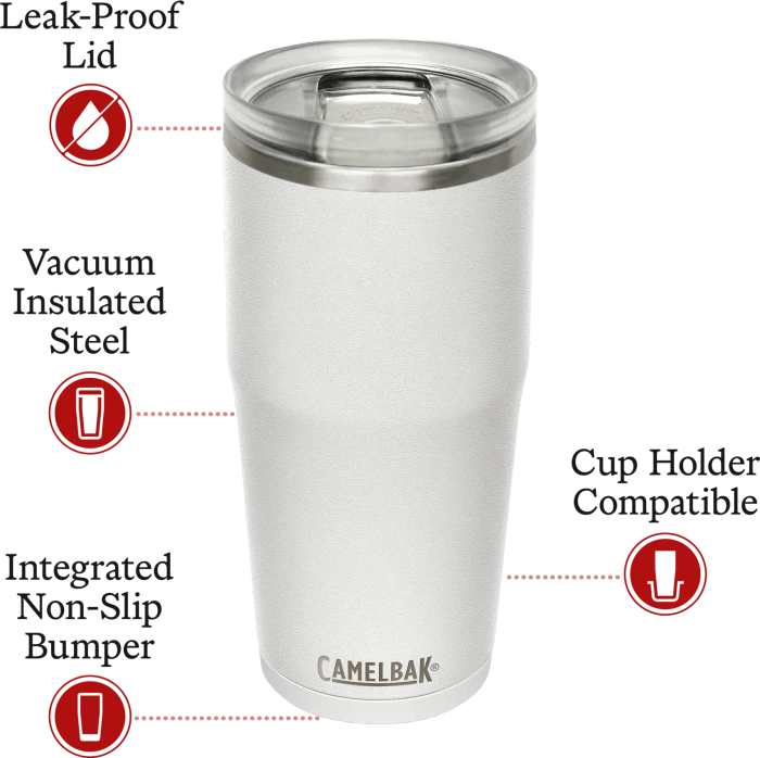 CamelBak Thrive Isolierflasche 900ml weiß
