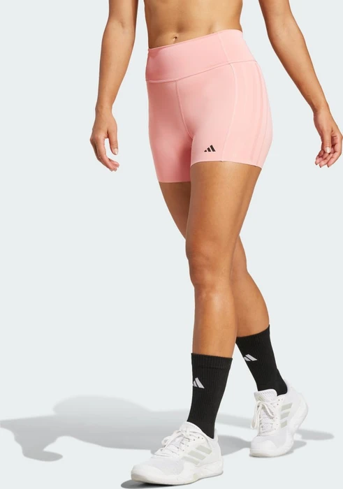 adidas Optime 4-Inch Raw-Cut-Hem Leggings (Damen)