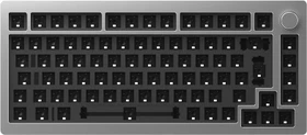 Akko Monsgeek M1 75% Layout Barebone Tastatur, silber, ISO