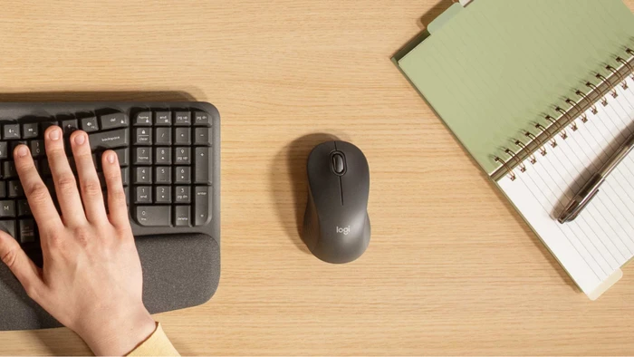 Logitech Signature M550 Large, Graphite, Logi Bolt, USB/Bluetooth