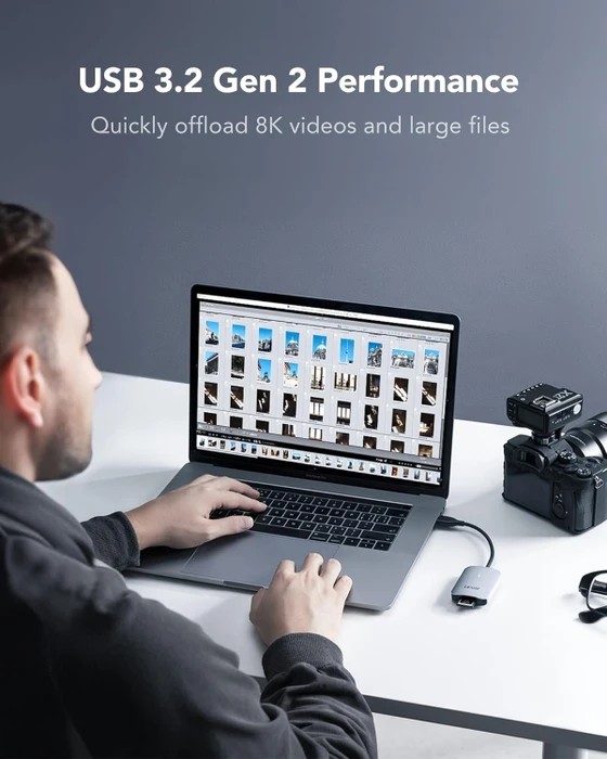 Lexar Professional CFexpress 2.0 Type A Single-Slot-Cardreader RW515, USB-C 3.1 [Stecker]