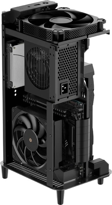 Jonsbo V11, schwarz, Mini-ITX