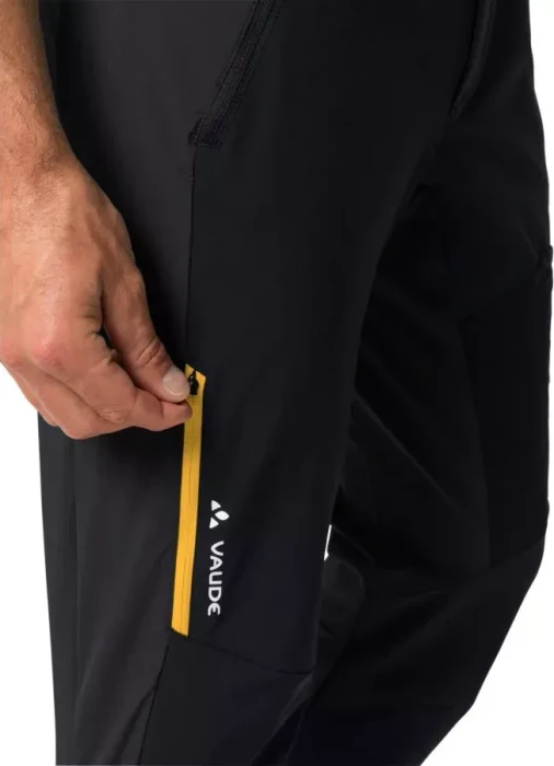 Vaude Scopi III Hose lang schwarz/gelb (Herren)