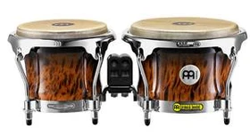 Meinl Professional Series Wood Bongos Brown Burl