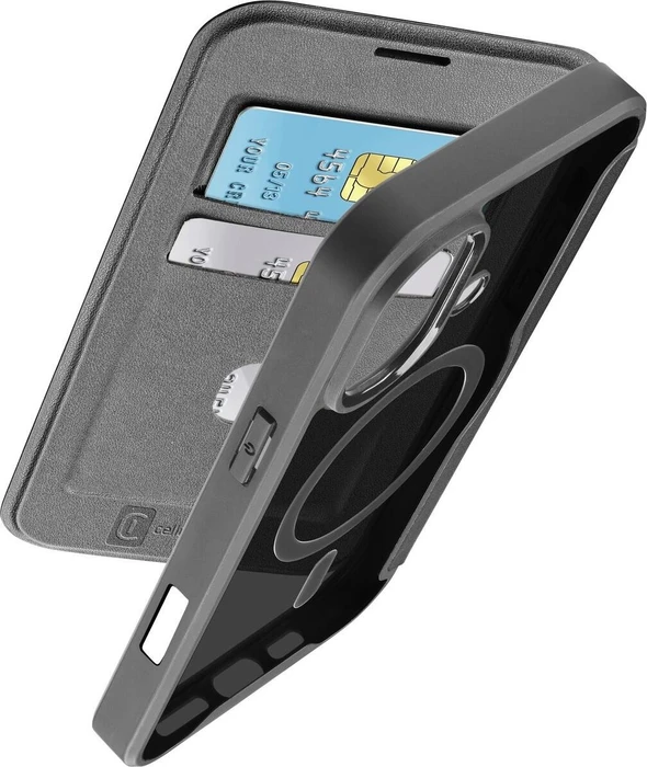 Cellularline Daily Mag für Apple iPhone 16 schwarz