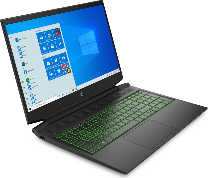 HP Pavilion Gaming 16-a0177ng, Shadow Black, Core i7-10750H, 16GB RAM, 1TB SSD, GeForce GTX 1660 Ti Max-Q, DE