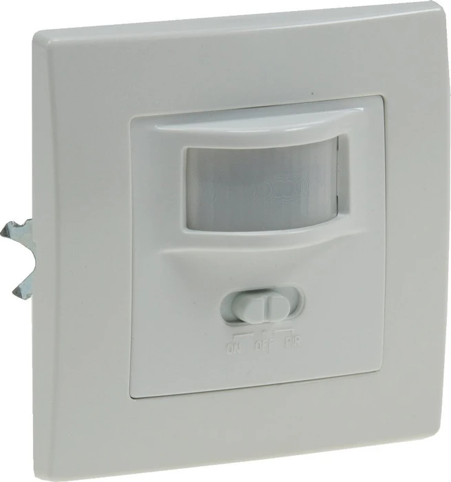 ChiliTec Unterputz PIR-Bewegungsmelder 160° LED geeignet 2-Draht Technik, weiß