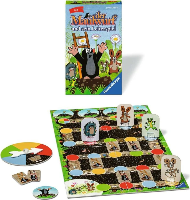 Der Maulwurf und sein Leiterspiel - Mitbringspiel