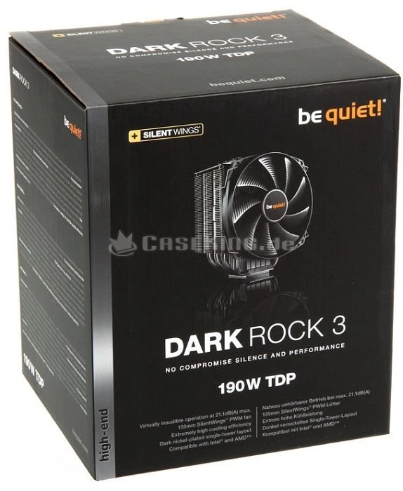 be quiet! Dark Rock 3
