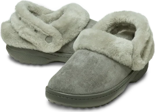 Crocs Classic Unfurgettable Vegan Suede Clog galactic grey