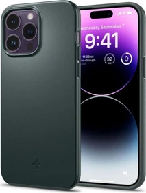 Spigen Thin Fit für Apple iPhone 14 Pro Max Max Abyss Green