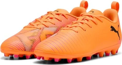 Puma Future 8 Play MG heat fire/puma black/ravish (Junior)