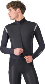 Castelli Perfetto RoS 3 Fahrradjacke light black/silver reflex (Herren)