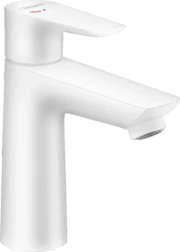 Hansgrohe Talis E Waschtischmischer 110 CoolStart ohne Ablaufgarnitur mattweiß