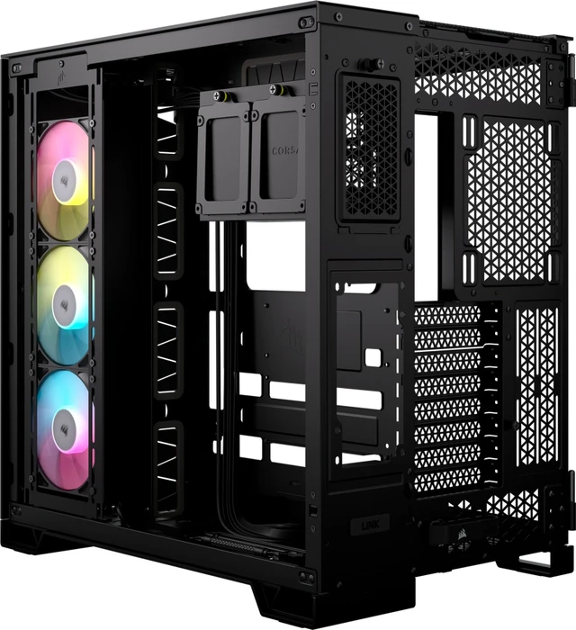 Corsair 6500X RGB iCUE LINK, schwarz, Glasfenster