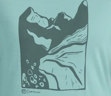 Ortovox 120 Cool Tec Mountain Cut Funktionsshirt kurzarm aquatic ice (Damen)