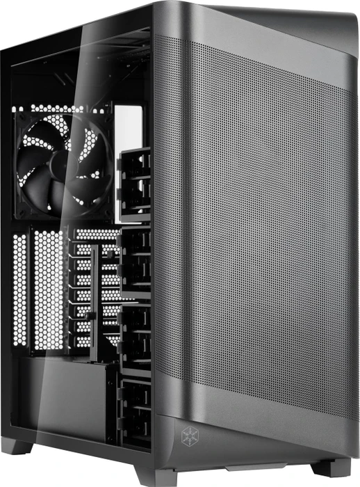 SilverStone Seta A2 Black, Glasfenster
