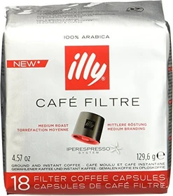 illy Iperespresso Filterkaffee klassische Röstung Kaffeekapseln, 18 Stück