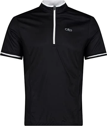 CMP Bike T Half Zip Trikot kurzarm nero/bianco (Herren)
