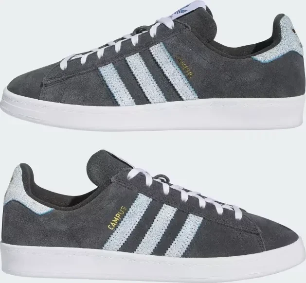 adidas Campus ADV carbon/cloud white/light blue (Herren)