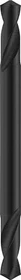 Bosch Professional HSS-G Doppelendbohrer, 4.1x14x55mm, 10 Stück
