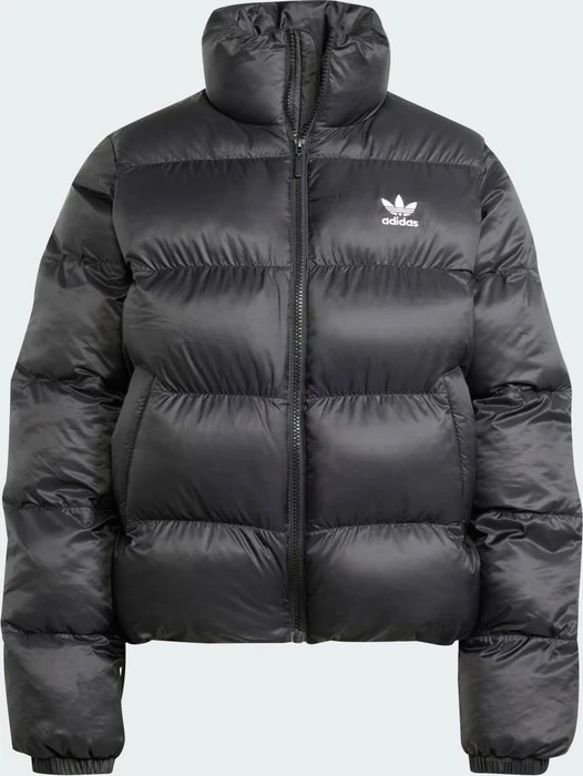 adidas Adicolor Short Puffer Jacke schwarz (Damen)