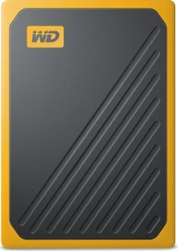 Western Digital WD My Passport Go, schwarz/gelb, 2TB, USB-A 3.0