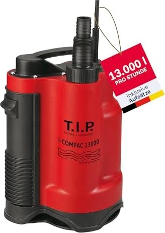 T.I.P. I-Compac 13000 Elektro-Schmutzwassertauchpumpe