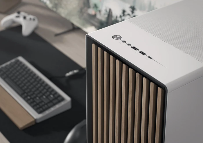 Fractal Design North XL RC Chalk White TG Clear, Glasfenster