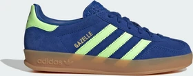 adidas Gazelle Indoor royal blue/green spark/gold metallic (Junior)
