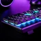 Cooler Master SK653, LEDs RGB, grau/schwarz, TTC LOW PROFILE RGB RED, USB/Bluetooth, ND Vorschaubild