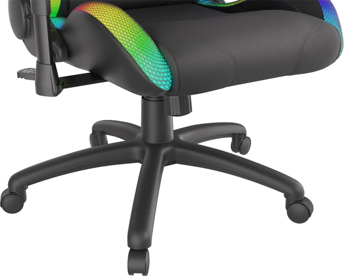 Genesis Trit 500 RGB Gamingstuhl, schwarz