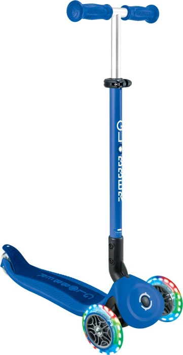 Globber Go Up Active Lights Kickboard navy blue/black