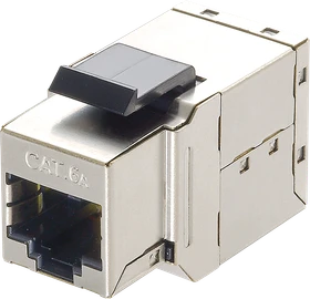 LogiLink Keystone Modul RJ-45 Buchse via RJ-45 Buchse Cat6a