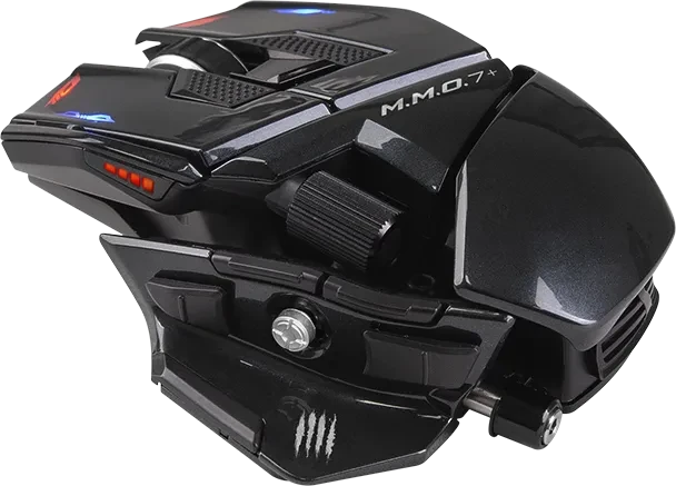MadCatz M.M.O 7+ Wireless Gaming Mouse schwarz, USB
