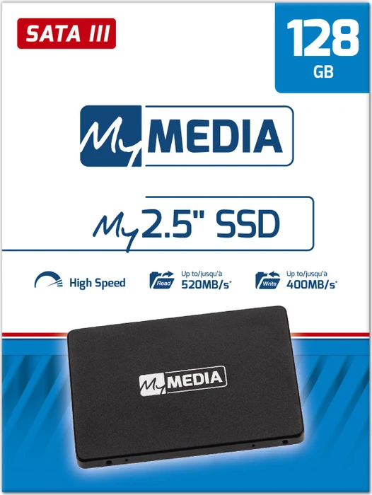 Verbatim MyMEDIA My2.5" SSD 128GB, 2.5" / SATA 6Gb/s