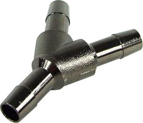 Aquatuning Schlauchverbinder Y 8mm, messing, black nickel
