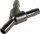 Aquatuning Schlauchverbinder Y 8mm, messing, black nickel (63237)