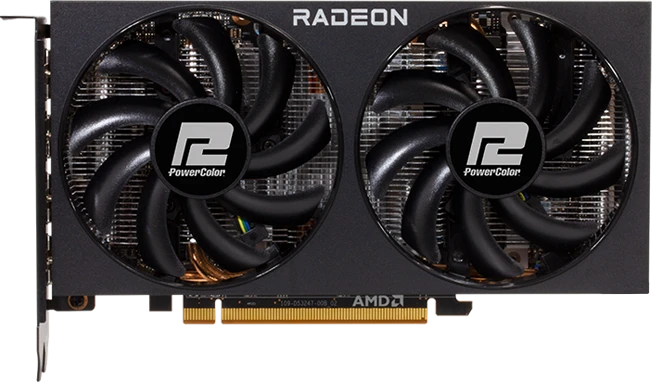 PowerColor Fighter Radeon RX 6650 XT, 8GB GDDR6, HDMI, 3x DP