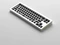 Akko Monsgeek M7 VIA 65% Layout Barebone Tastatur, silber, ANSI Vorschaubild