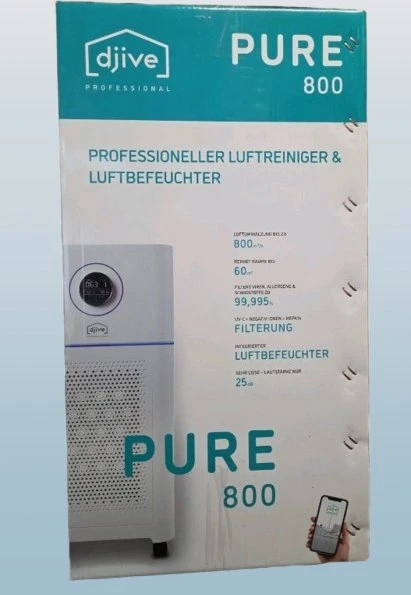 Djive Pure 800 2in1 Luftbefeuchter/Luftreiniger