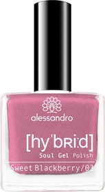 Alessandro Hybrid Soul Gel Nagellack 127 sweet blackberry, 8ml