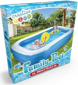 Bestway Sea Scene Family Planschbecken rechteckig 262x175x51cm