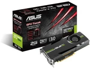 ASUS GeForce GTX 680, GeForce GTX 680, 2GB GDDR5, 2x DVI, HDMI, DP