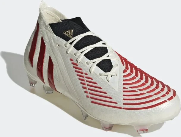 adidas Predator Edge.1 FG off white/vivid red/gold metallic (Herren)