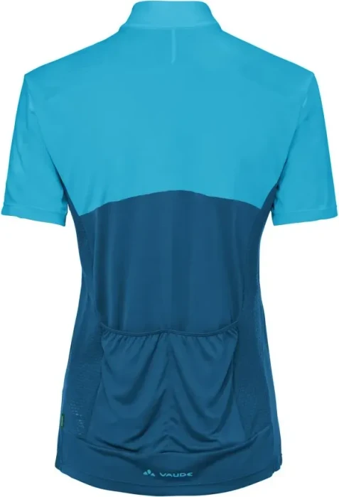 Vaude Matera FZ Trikot kurzarm shore blue (Damen)